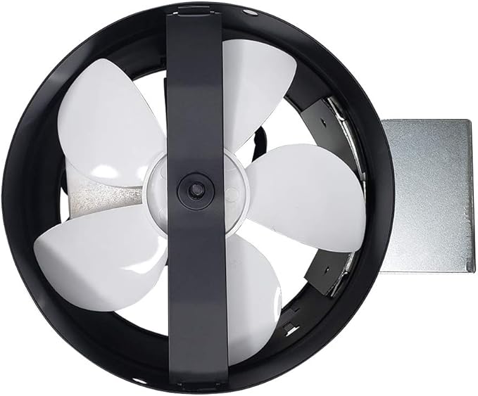 BV Ventilation Exhaust Fan for Home 90 CFM - Wall Fan 4.0 Sones Quiet & Efficient Room-to-Room Airflow, up to 85 sq ft | 6" Diameter | Customizable Vent Fan - Removes Heat, Odors, Smoke & Humidity