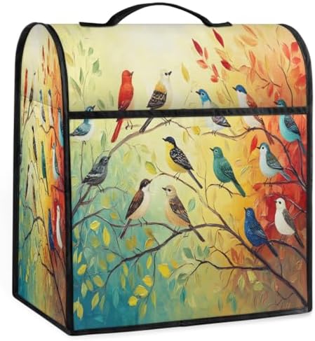 Animals Birds Kitchen Aid Covers Foldable Washable Stand Mixer Dust Cover