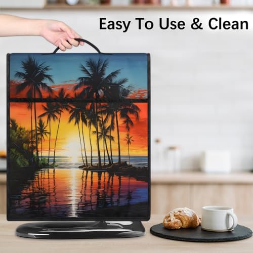 Palm Tree Kitchen Aid Covers Foldable Washable Stand Mixer Dust Cover
