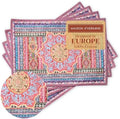 Maison d' Hermine Placemats Set of 4 Reusable 100% Cotton (13"x19")