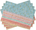 Maison d' Hermine Placemats Set of 4 Reusable 100% Cotton (13"x19")