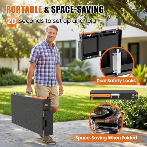 Portable Outdoor Grill Table for Blackstone 17" or 22" Griddle Stand