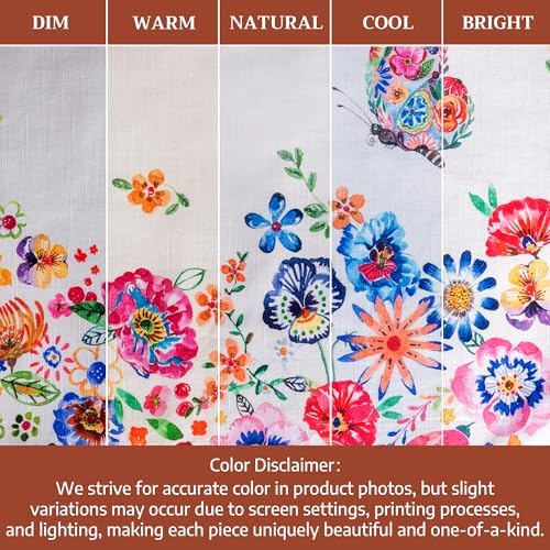 Maison d' Hermine Placemats Set of 4 Reusable 100% Cotton (13"x19")