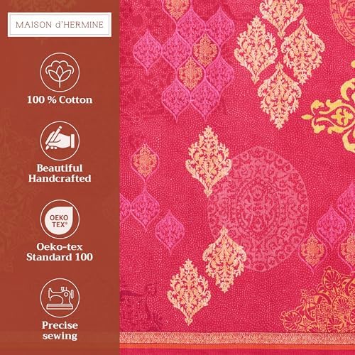 Maison d' Hermine Placemats Set of 4 Reusable 100% Cotton (13"x19")