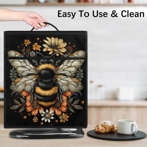 Bee Animals Kitchen Aid Covers Foldable Washable Stand Mixer Dust Cover