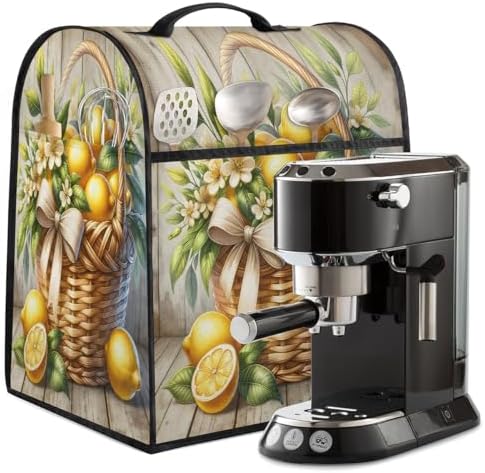 Lemon Wooden Kitchen Aid Covers Foldable Washable Stand Mixer Dust Cover