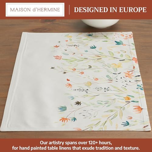 Maison d' Hermine Placemats Set of 4 Reusable 100% Cotton (13"x19")