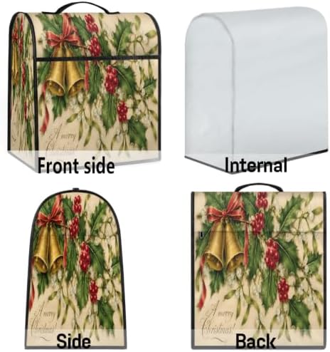 Christmas Kitchen Aid Cover Foldable Washable Stand Mixer Dust Cover