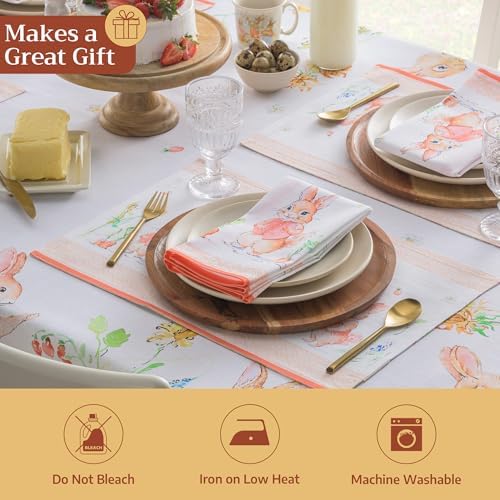Maison d' Hermine Placemats Set of 4 Reusable 100% Cotton (13"x19")