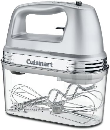 Cuisinart HM-90BCS Power Advantage Plus 9-Speed Handheld Mixer with Storage Case, Brushed Chrome & SCO-60 Deluxe Electric Can Opener, Quality-Engineered Motor System