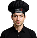 The Apron Place Adjustable Professional Chef Hats, Multiple Personalized Embroidered Designs to Choose from, Made in The USA