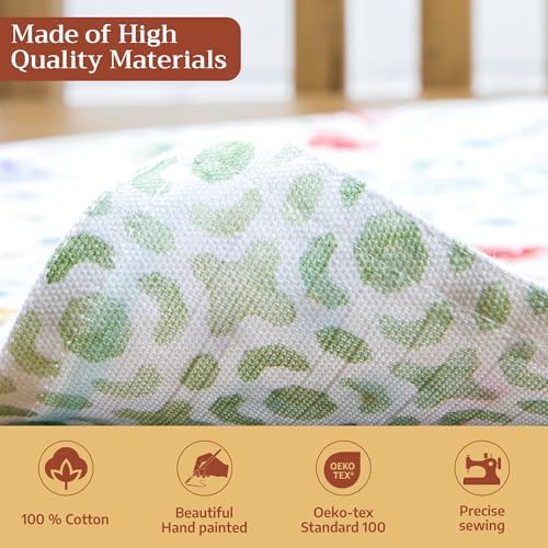 Maison d' Hermine Placemats Set of 4 Reusable 100% Cotton (13"x19")