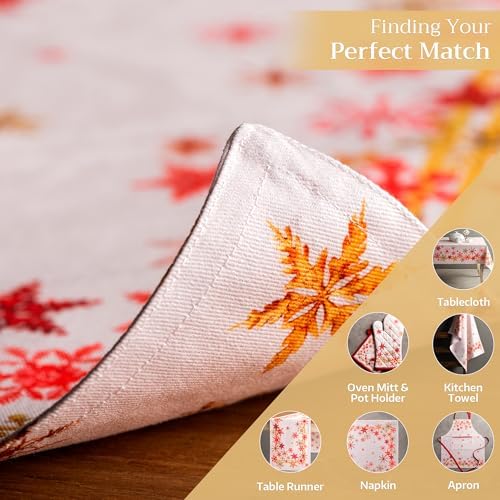 Maison d' Hermine Placemats Set of 4 Reusable 100% Cotton (13"x19")