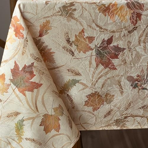 Benson Mills Natures Leaves Autumn Tablecloth (60" x 84" Rectangular)
