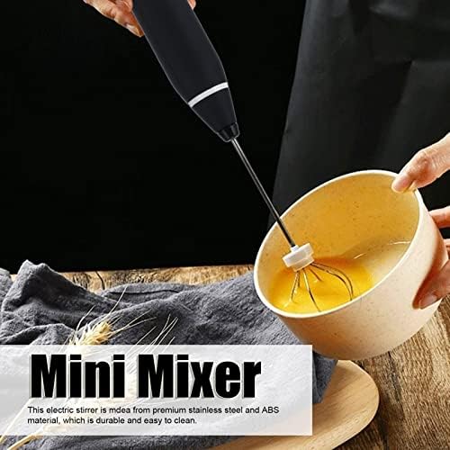 Cordless Electric Hand Mixer,3 Speed Modes USB Rechargable Handheld Egg Beater Electric Stirrer Coffee Milk Foamer Electric Whisk for Kitchen Baking Stirring