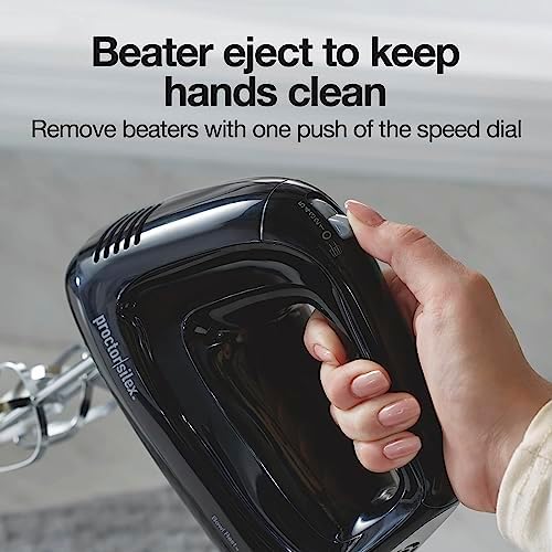 Proctor Silex Easy Mix 5-Speed Electric Hand Mixer with Bowl Rest