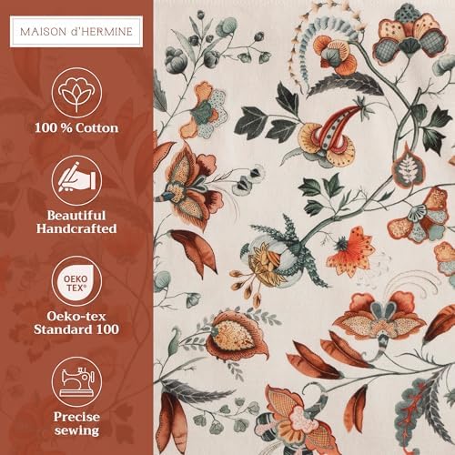 Maison d' Hermine Placemats Set of 4 Reusable 100% Cotton (13"x19")