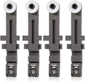 [Upgraded] W10571738 Dishwasher Upper Dishrack Adjuster and Wheel Assembly fit for Maytag/Whirlpool Dishwashers, Replace WPW10571738, 3449627, AP6023130, PS11756470 (4 Pack)