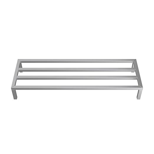 60'' x 20'' x 12'' Aluminum Dunnage Rack - 1740 lb. Capacity