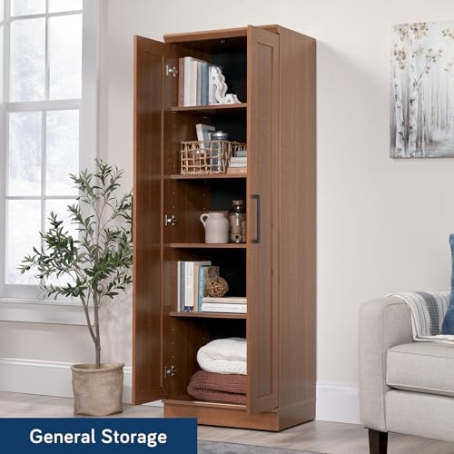 Sauder HomePlus Storage Cabinet/ Pantry cabinets, Sienna Oak finish