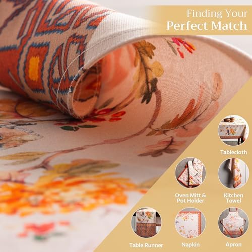 Maison d' Hermine Placemats Set of 4 Reusable 100% Cotton (13"x19")