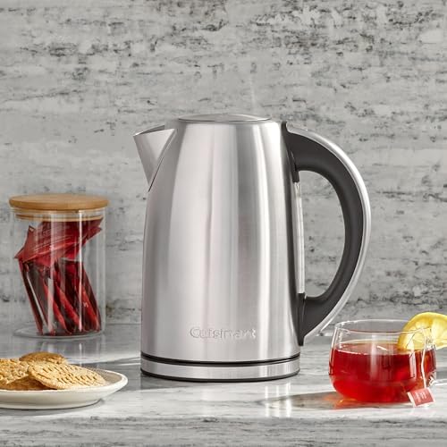 Cuisinart Electric Kettle, Cordless, Fast Heat, 1500W, 1.7L, JK-17P1 - Image 5