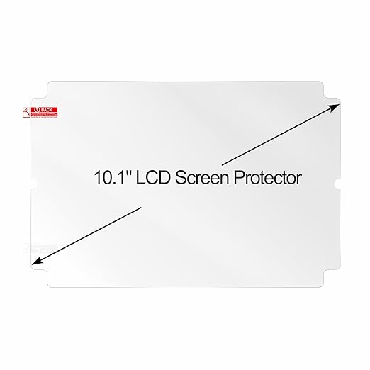 10PCS 10.1 inch LCD Screen Protector Film - Scratch-Resistant High Light Transmittance Protective Films for Resin 3D Printer Anycubic Photon M5s/M5s Pro