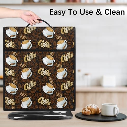 Coffee Modern Kitchen Aid Covers Foldable Washable Stand Mixer Dust Cover