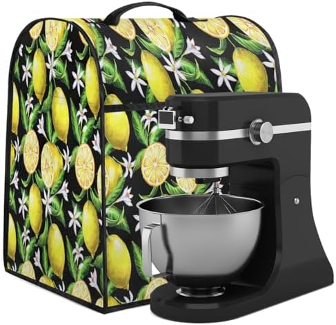 Summer Lemon Kitchen Aid Covers Foldable Washable Stand Mixer Dust Cover