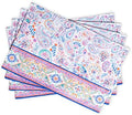 Maison d' Hermine Placemats Set of 4 Reusable 100% Cotton (13"x19")