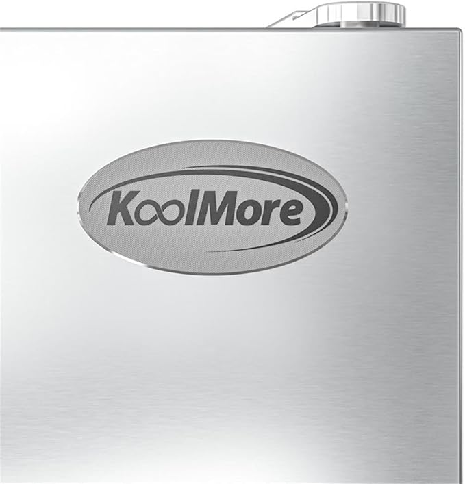 Pemberly Row 25 in. Commercial Stainless Steel 1-Door Reach-in Freezer in Silver