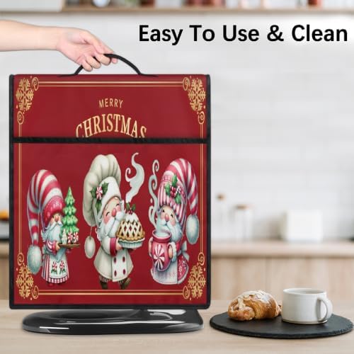 Christmas Kitchen Aid Cover Foldable Washable Stand Mixer Dust Cover