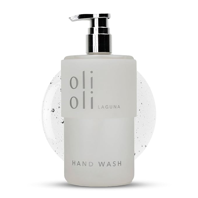 OLIOLI Botanical Hand Wash 15.2oz | Gentle, pH-Balanced Liquid Hand Soap with Aloe | Hydrating Cleanser for Soft, Refreshed Skin | Coastal-Inspired Luxury Hand Wash for Daily Use
