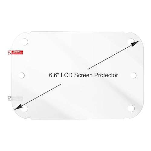 10PCS 6.6 inch LCD Screen Protector Film - Scratch-Resistant High Light Transmittance Protective Films for Resin 3D Printer Anycubic Photon Mono 2