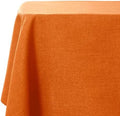 Table Cloth Rectangle Table Cover 118"x57" Pumpkin Orange