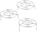 Stainless Steel Steam Rack Set of 3, 6.3" Tall Heavy Duty Pressure Cooker Trivet Rack Stand - Height 1.2", 2", 2.7"