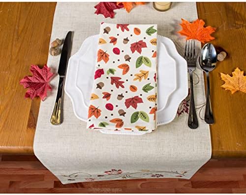 DII Fall Table Decorations Indoor Décor, Thanksgiving, Table Runner, 14x70, Autumn Wheat