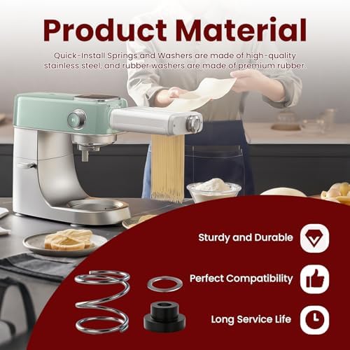 2 Pcs Mixer Spring and Washer for KitchenAid Tilt-Head