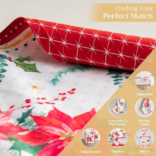 Maison d' Hermine Placemats Set of 4 Reusable 100% Cotton (13"x19")