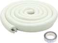 U Shape Edge Protectors for Glass Coffee Table,Foam Baby Proofing Safety Bumper Guard Strip,Corner Protectors for Kids,Extra Thick,Suitable for Furniture Fireplace,6.5 Ft/2m (Milky White)