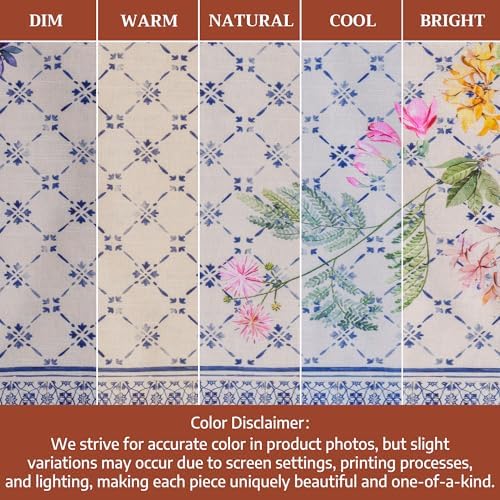 Maison d' Hermine Placemats Set of 4 Reusable 100% Cotton (13"x19")