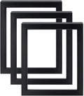 Creative Mark Gotham Gallery Canvas Frame - Black 20x24-3 Pack Open Back Frame for Heavy Duty Canvas Paintings Without Glass or Backing - 1-5/8" Depth, 1-3/8" Rabbet - Pre-Assembled, Made in USA