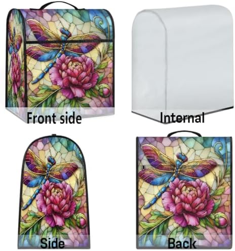 Dragonfly Art Kitchen Aid Covers Foldable Washable Stand Mixer Dust Cover