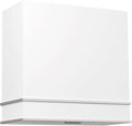 Akicon Range Hood 30 Inch, Stainless Steel Ducted Kitchen Hood with Powerful Motor, Wall Mount Modern Box, 30W X 30H X 14D Inch, AK-HS30HA-SWN (30 Inch, Signal White with Nickel)