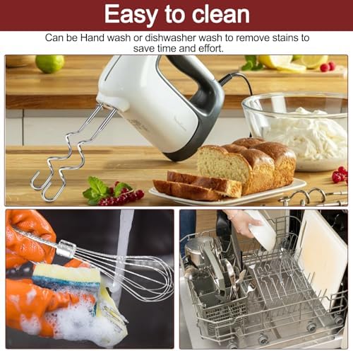 Hand Mixer Beaters Attachments for Cuisinart Hand Mixer CHM Series