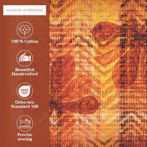Maison d' Hermine Placemats Set of 4 Reusable 100% Cotton (13"x19")