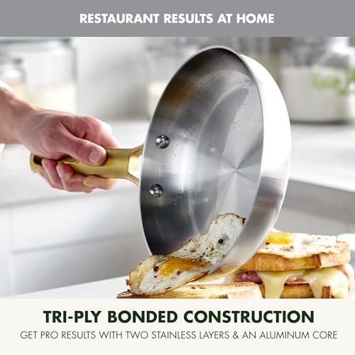 GreenPan Reserve Stainless Steel Tri-Ply 8" Frying Pan Skillet