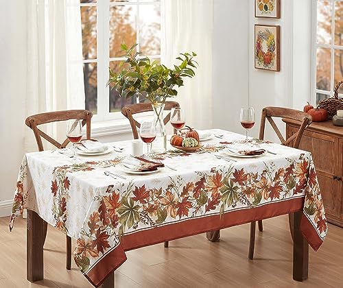Newbridge Thanksgiving Elements of Nature Tablecloth, 60 x 102 Rectangle