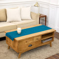 Solino Home 100% Pure Linen Dining Table Runner Teal, Athena 14 x 48 in