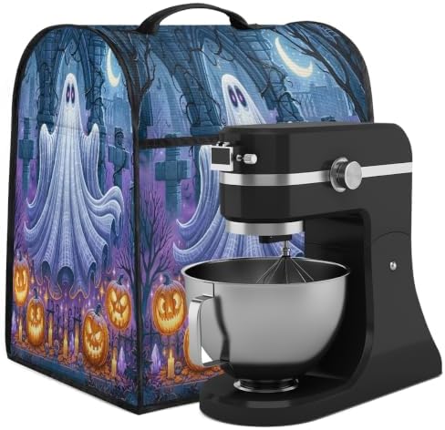 Halloween Kitchen Aid Cover Foldable Washable Stand Mixer Dust Cover